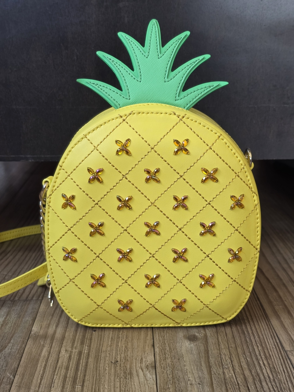 Kate Spade Novelty "How Refreshing" Pineapple Crossbody Bag